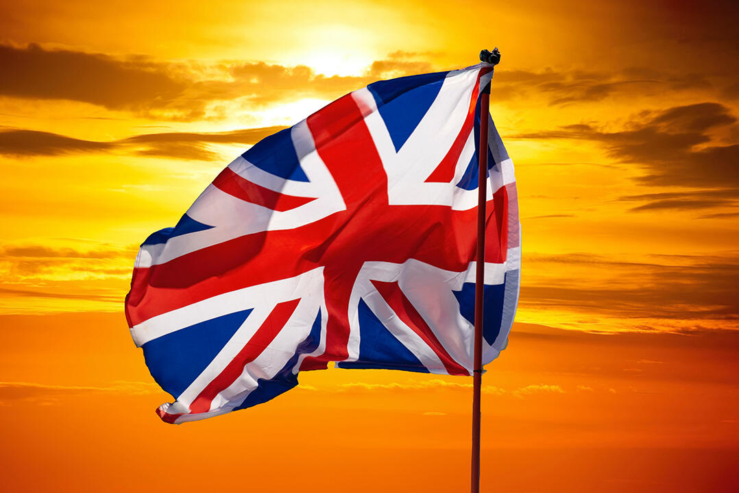 he Union Flag of the United Kingdom of Great Britain.